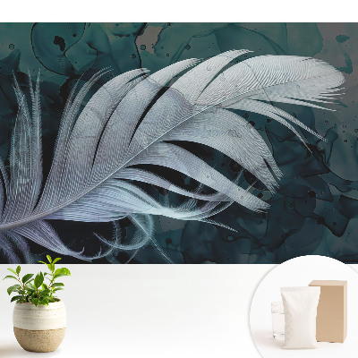 Dekor tapéta Egy finom toll absztrakt háttéren