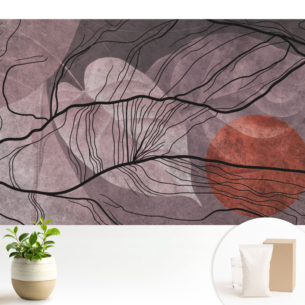 Tapéta Absztrakt vonalak dinamikus kör