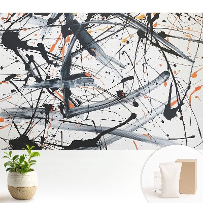 Modern tapéta Absztrakt dinamikus vonalak és fröccsenések