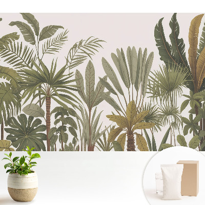 Dekor tapéta Harmóniában teli trópusi növényzet