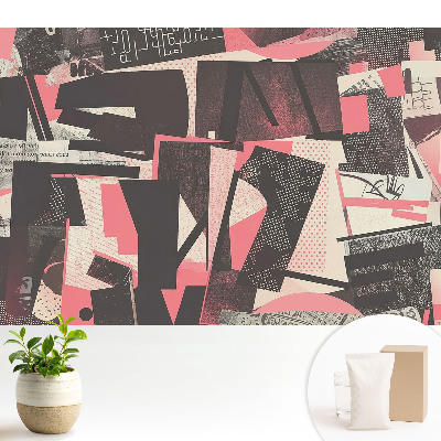 Tapéta A színek és textúrák absztrakt káosza