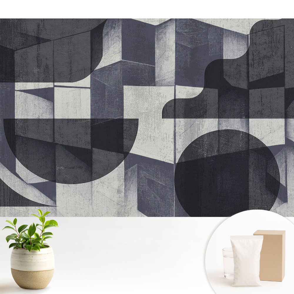 Modern tapéta Geometrikus absztrakció harmonikus modernitás