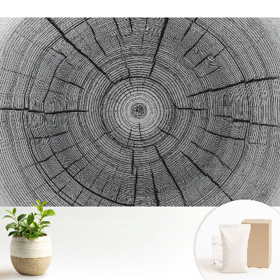 Tapéta Szimmetrikus fa körök kompozíciója