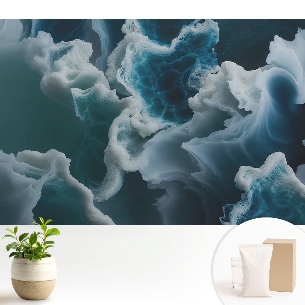 Dekor tapéta A tenger kék hullámai