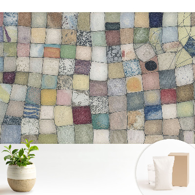 Tapéta Színes absztrakt négyzetek