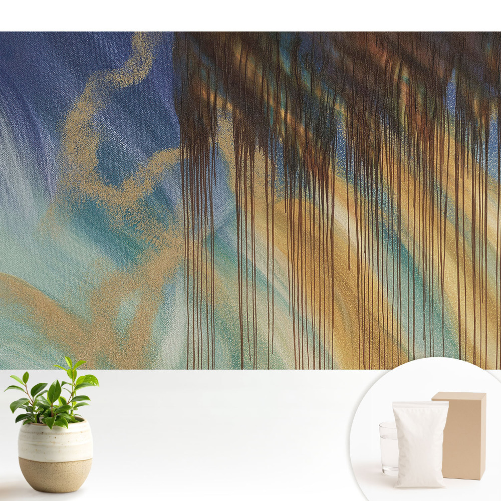 Dekor tapéta Színes vonalak absztrakt minta