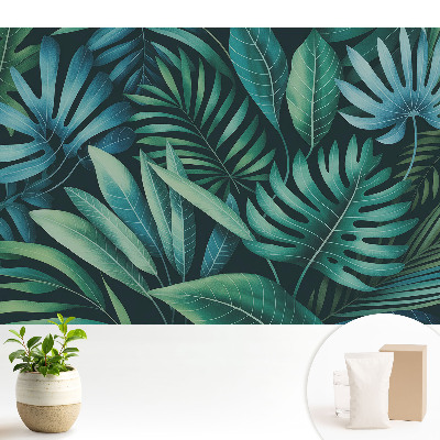 Modern tapéta Trópusi levelek harmonikus mintázatai