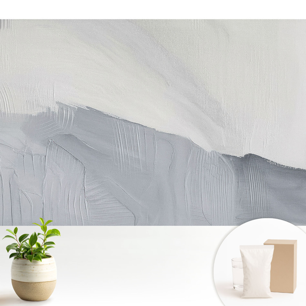 Dekor tapéta A szürke finom absztrakciója