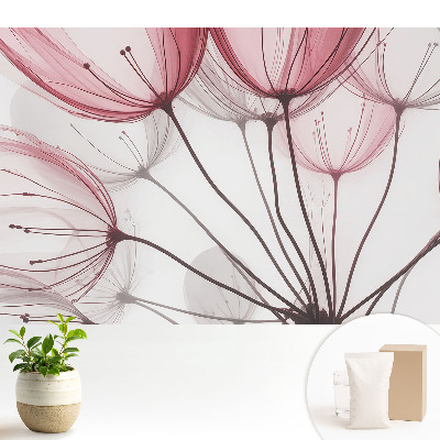 Tapéta Éteri virágok elegáns rét