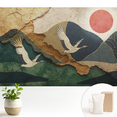 Dekor tapéta Daruk és vörös nap festői tájak