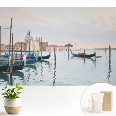 Tapéta Bájos lagúna, gondolák, pasztellszínek