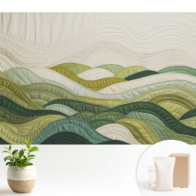 Modern tapéta Harmonikus szövetdombok