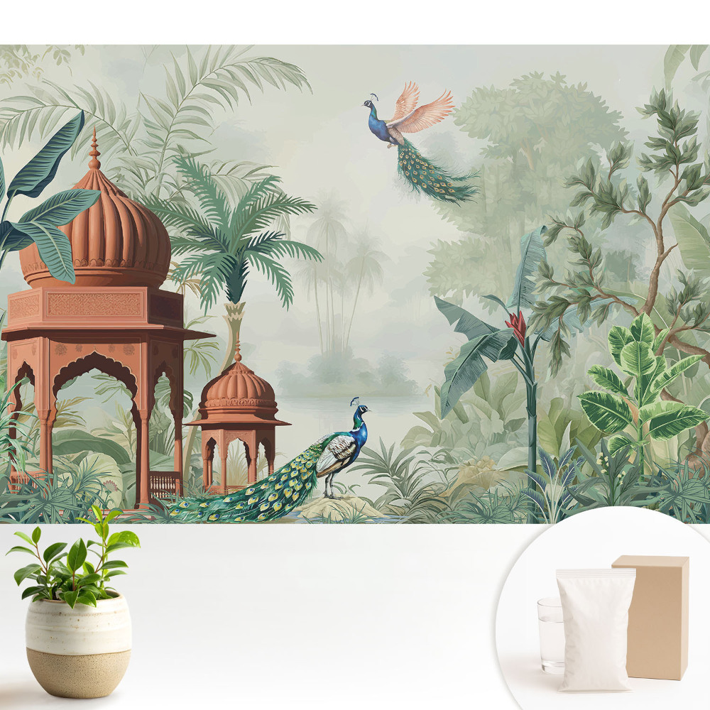 Tapéta Egzotikus kertek, béke, báj