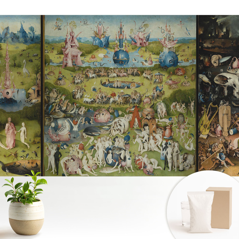 Tapéta Egy szürreális, színes fantáziavilág