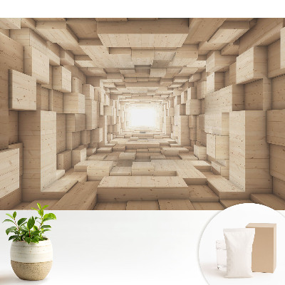 Tapéta Térbeli fa ritmusalagút