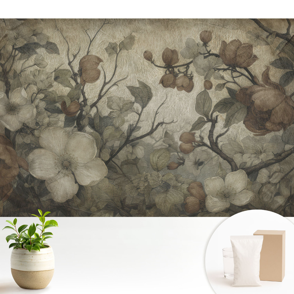 Modern tapéta Rusztikus virágkötészet