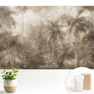 Tapéta Vintage trópusi dzsungel