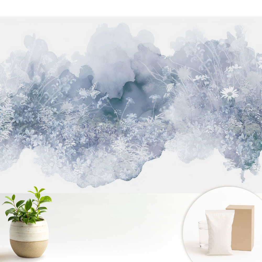 Tapéta Pasztell színű virágok