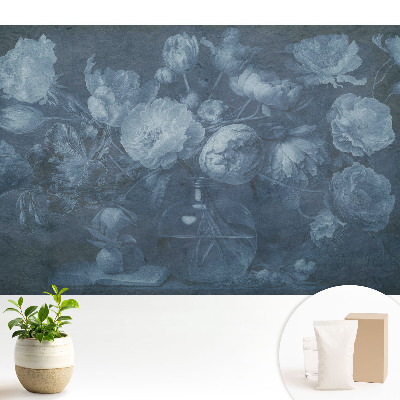 Modern tapéta Virágok üvegvázában, klasszikus stílusban