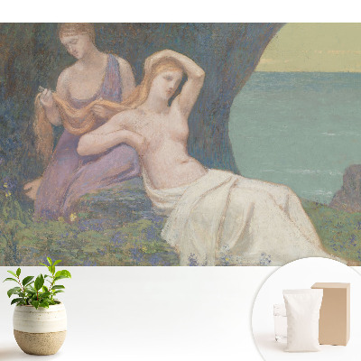 Modern tapéta Nők a tengerparton