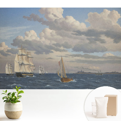 Dekor tapéta Vitorlás hajók és a tenger
