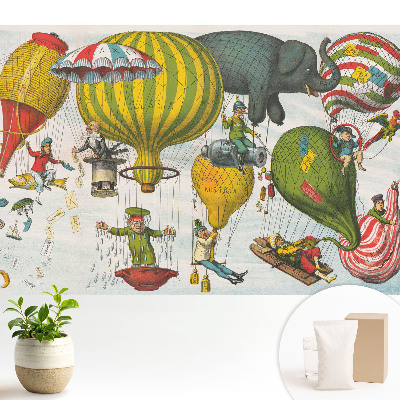 Dekor tapéta Színes lufik, tele kalandokkal
