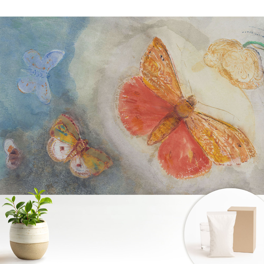 Tapéta Színes pillangóparadicsom