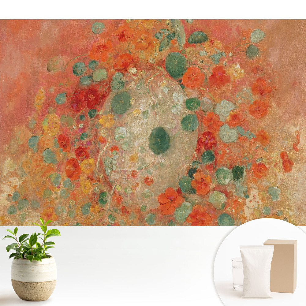 Dekor tapéta Energikus virágcsokor