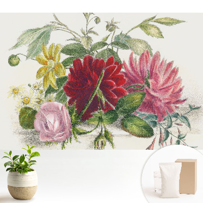 Dekor tapéta Virágok klasszikus stílusban