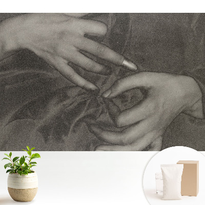 Dekor tapéta Harmonikus kezek az anyagon