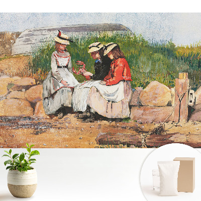 Modern tapéta Egy meghitt találkozó a tengerparton