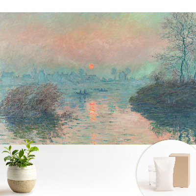 Modern tapéta Romantikus táj naplementekor