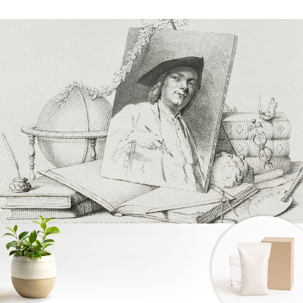 Dekor tapéta Klasszikus portré illusztráció