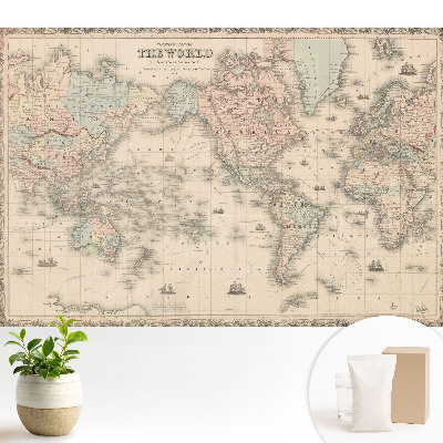 Tapéta Klasszikus világtérkép