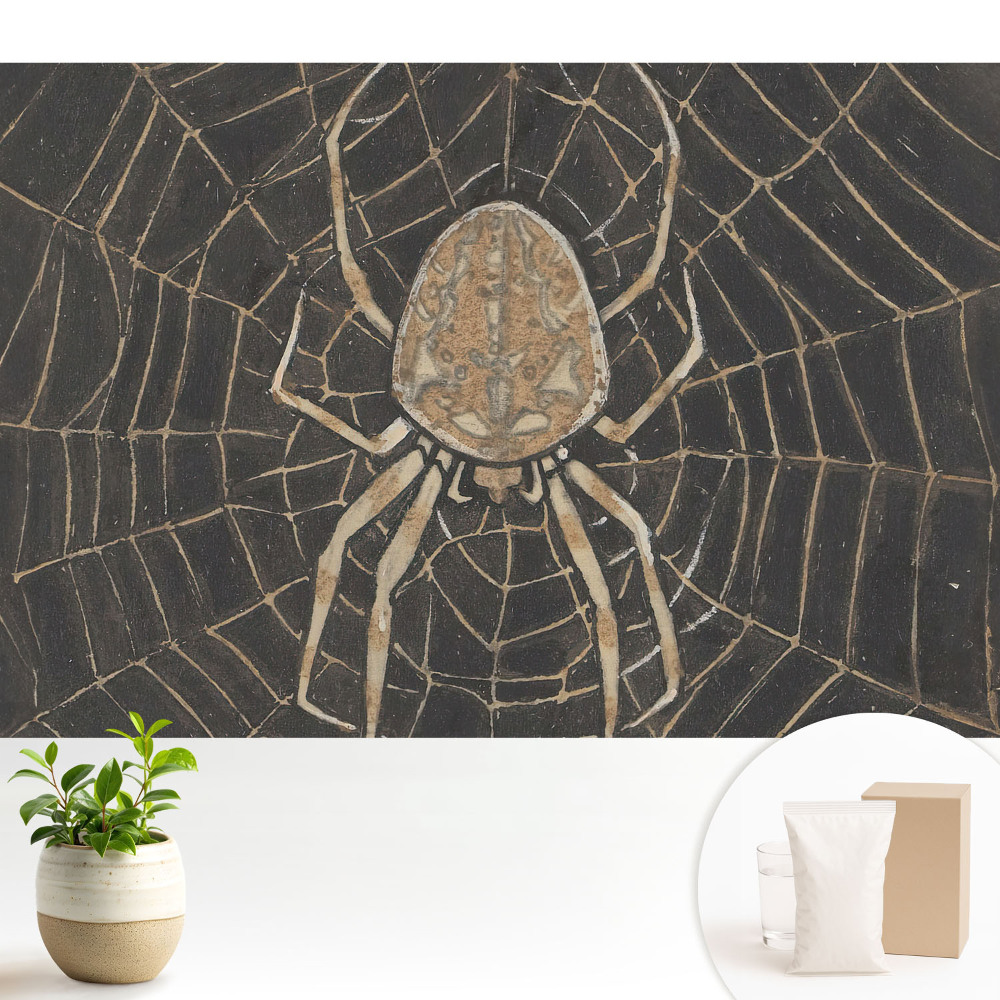 Modern tapéta Pók a hálóban szimmetrikus klasszikus