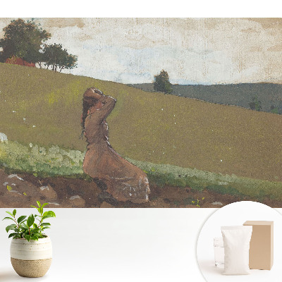 Dekor tapéta Idilli nő a dombon