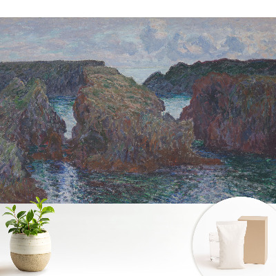 Dekor tapéta Festői sziklás part impresszionizmus