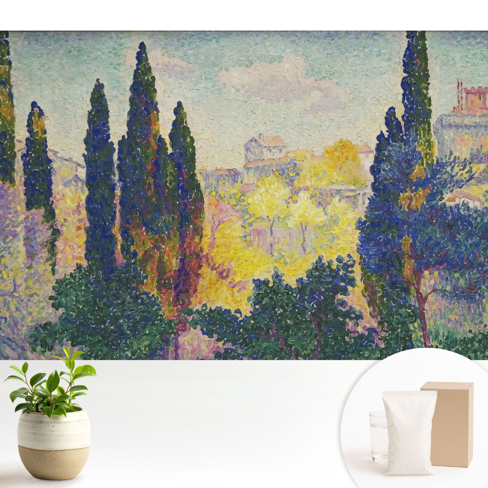 Dekor tapéta Színes fák az impresszionizmusban