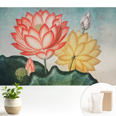 Tapéta Lótuszvirág romantikus stílusban