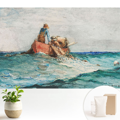 Dekor tapéta Halászok a tengeren