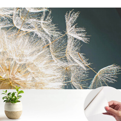 Öntapadós tapéta A finom pitypang éteri magvai