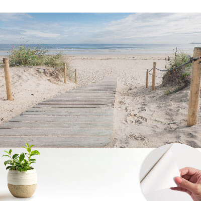 Dekor tapéta Bejárat a dűnék között elterülő strandra