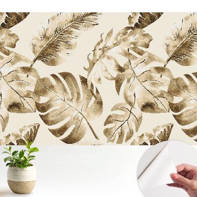 Tapéta Trópusi levelek klasszikus mintája