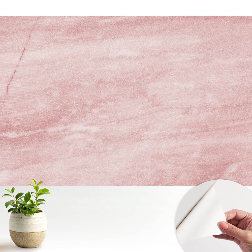 Öntapadós tapéta falra Rózsaszín márvány háttér