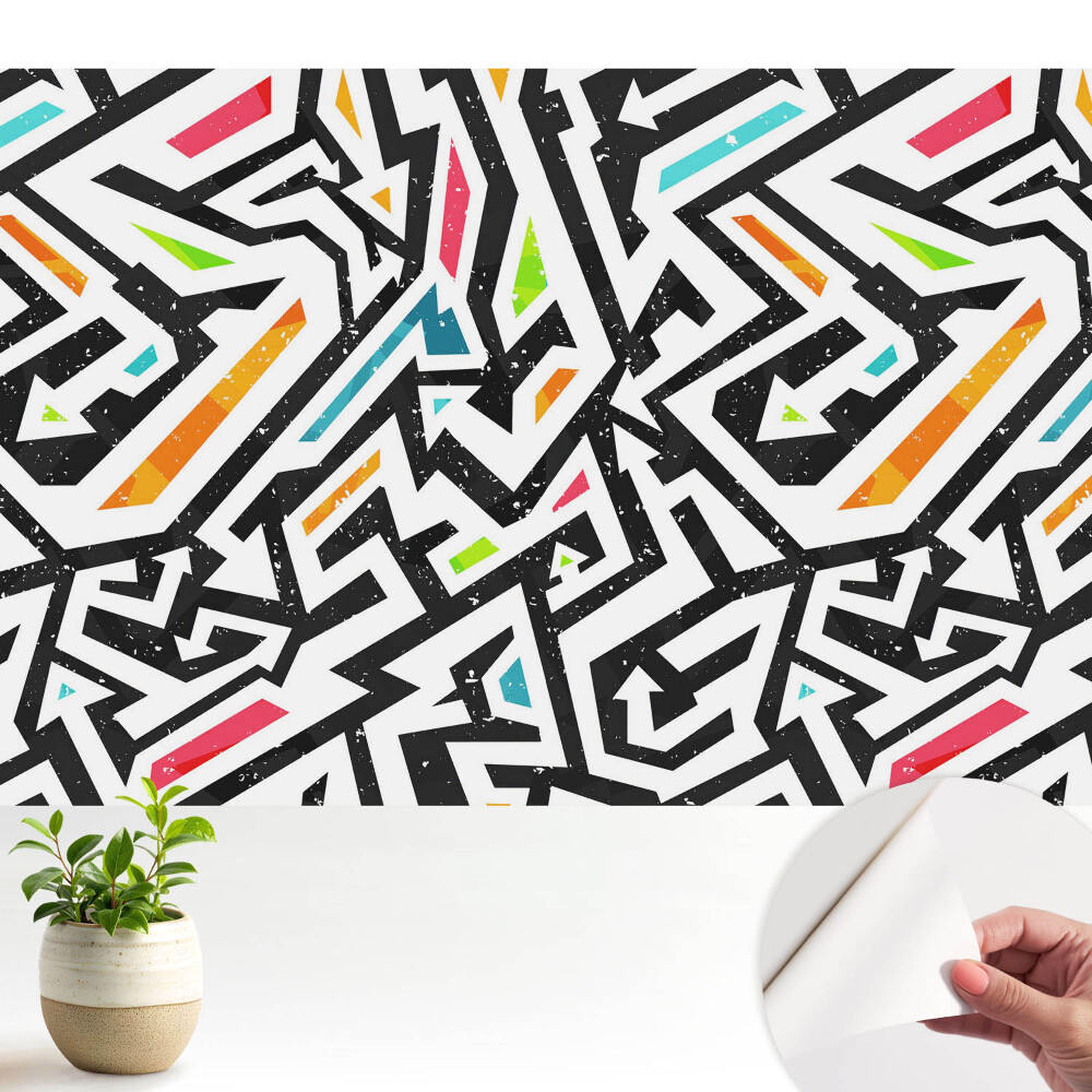 Tapéta Színes geometriai minták