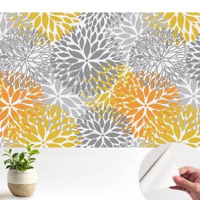 Tapéta Virágos szimmetrikus minták energia