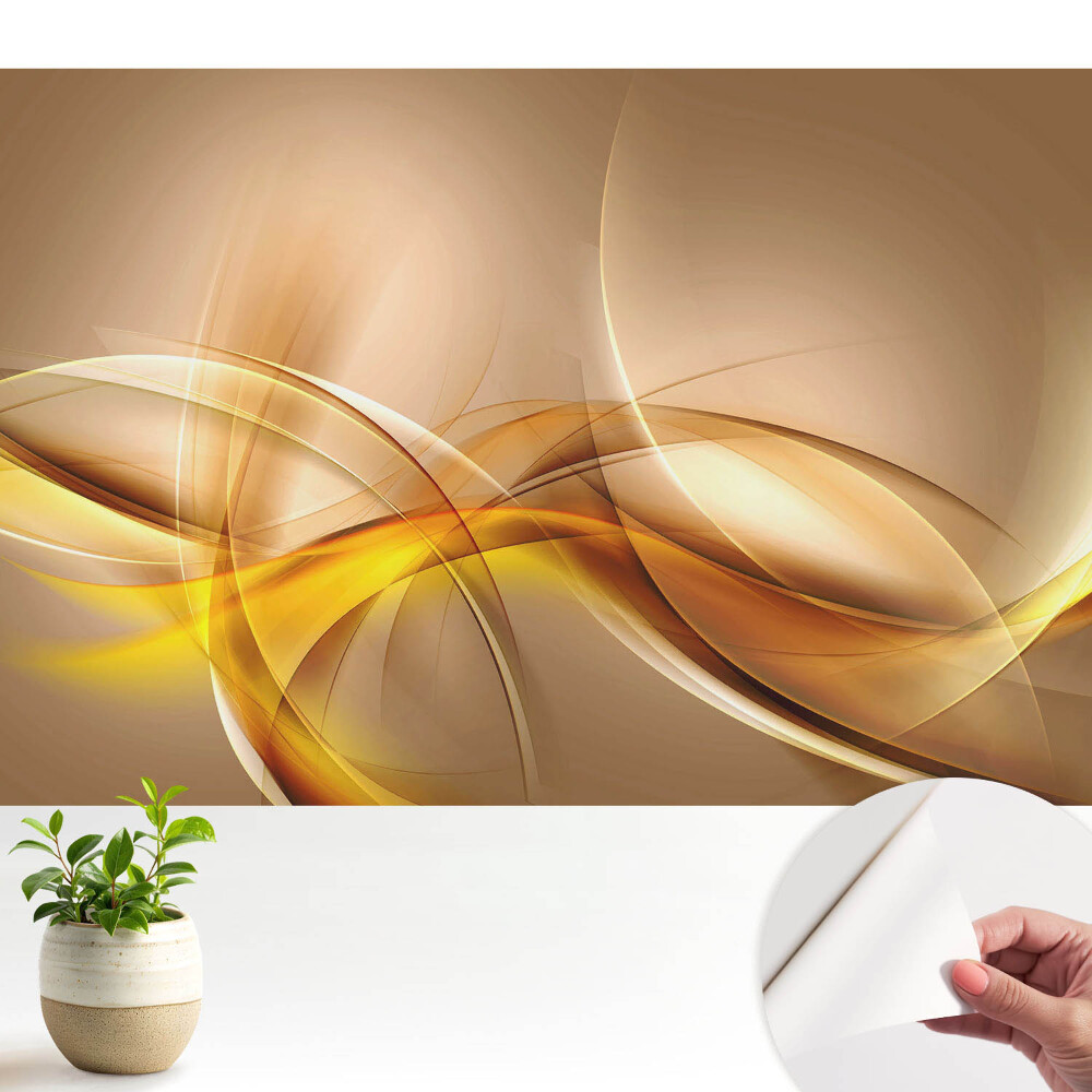 Dekor tapéta Egy absztrakt minta finom ívei