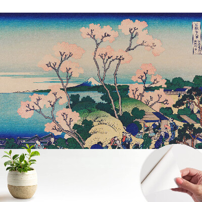 Modern tapéta Japán táj tavaszi varázsa