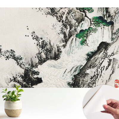 Tapéta Keleti vízesés táj