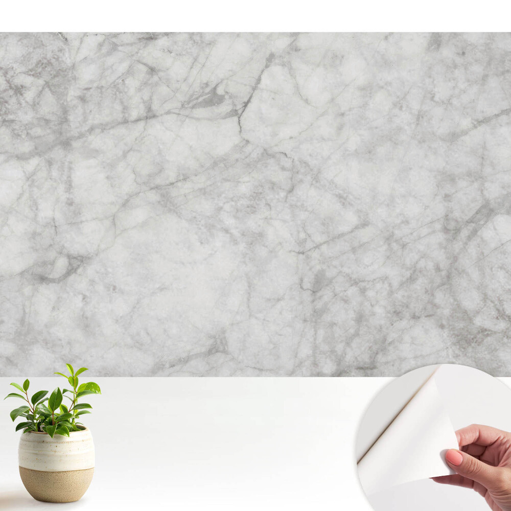 Modern tapéta Márványminta, finom erezet, világos háttér